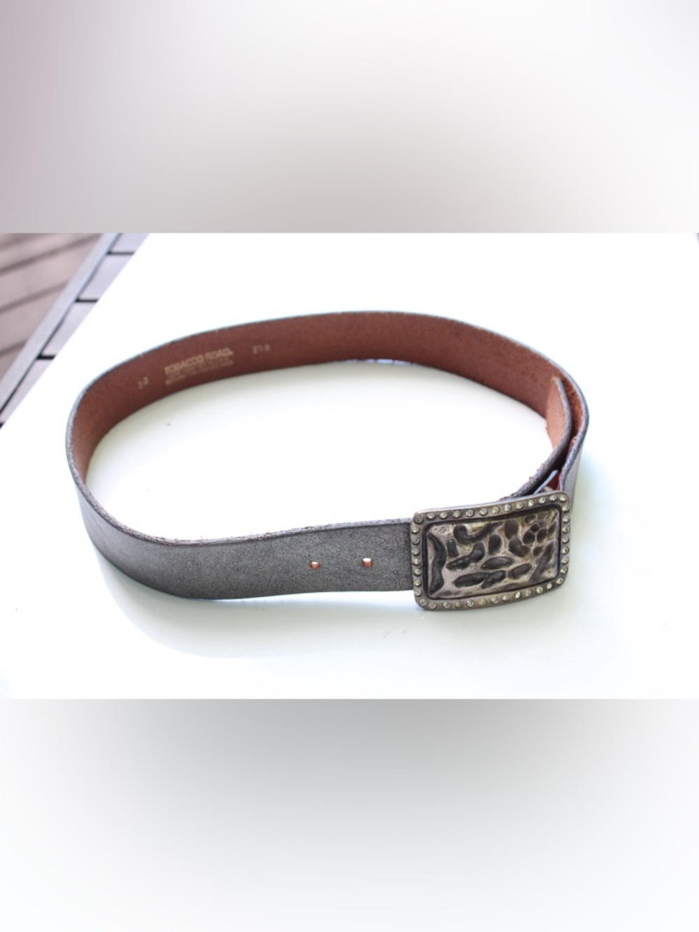 Tobacco Road Western buckle belt - Picture 13 of 13